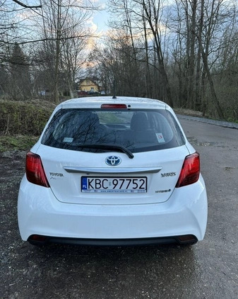 Toyota Yaris cena 49000 przebieg: 70768, rok produkcji 2016 z Bochnia małe 121